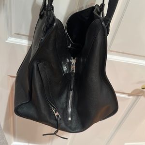 Loewe hammock bag with silver details and adjustable handle style